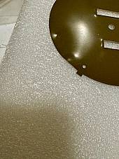 Harley WLA WLC Military OD Green S-W Speedometer Face Blemished Scratch & Dent