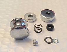 Harley 62051-40 Deluxe Fuel Gas Shut Off Knob Kit 40-65 Knucklehead Panhead