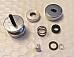 Harley 6205140 Deluxe Fuel Gas Shut Off Knob Kit 4065 Knucklehead Panhead