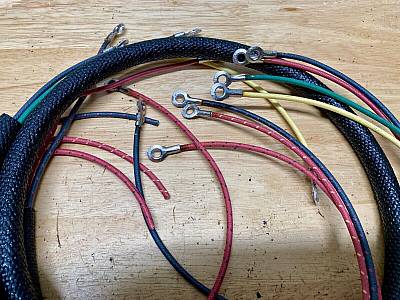 Harley 19311934 C Single Pea Shooter Premium Wiring Harness Wire Kit
