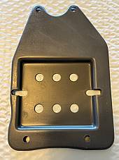 Harley Oil Tank Battery Mounting Plate Tray Kit Knucklehed 36-47 w/ Plain Bolts