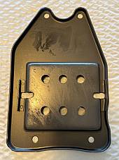 Harley Oil Tank Battery Mounting Plate Tray Kit Knucklehed 36-47 w/ Plain Bolts