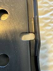 Harley Oil Tank Battery Mounting Plate Tray Kit Knucklehed 36-47 w/ Plain Bolts