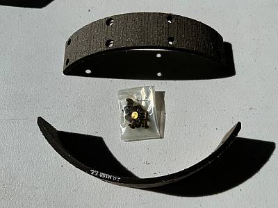 Harley FLH FX ElectraGlide 4180863 Rear Brake Shoe Lining Pad Kit 196372