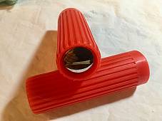 Harley Panhead Sportster XLH XLCH Ranger Pacer Topper Ribbed Grips 1962-64 Red