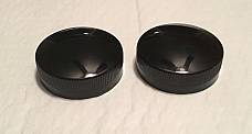 Harley Eaton Gas Caps Gloss Black Knucklehead UL WL WPA WWII OEM# 3507-36