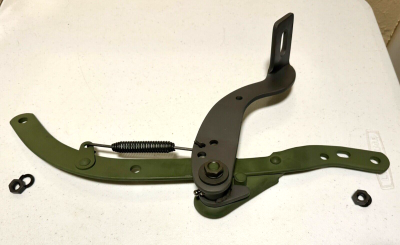 Harley 45 WLA WLC Servicar WWII Brake Pedal & Strap Kit OD Green 293439N