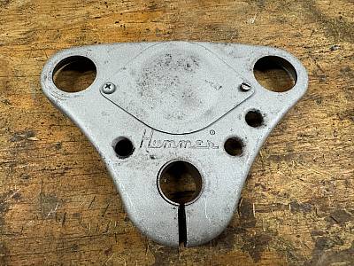 Harley 4574255 Complete Hummer 195559 Fork Top Tree Plate F Marked Clamp Bolt