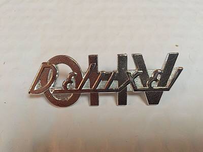 Harley Deluxe OHV Fender Emblem Knucklehead Panhead Shovelhead EVO 9158352