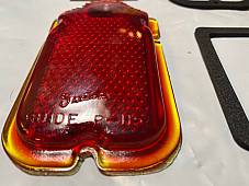 Harley NOS Panhead Tombstone Guidex R-H5 Tail Lamp Restoration Kit 47-54 Knuckle