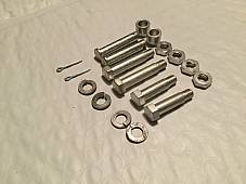 Harley Panhead Buddy Seat Peg Hinge & Footboard Bolts 1941-64 OEM 52650-41 Cad