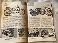 Harley Enthusiast Sept 1956 Model Intro For 1957 Models Sportster Hummer Panhead