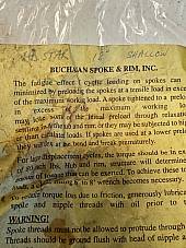 Harley Knucklehead WL Buchanan 18  Raw Steel Star Hub Spokes OEM# 3943-36 USA