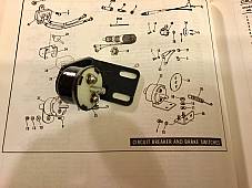 Harley NOS OEM Sportster Brake Light Switch # 72004-75 1975-78