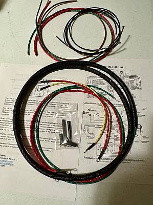 Harley 196869 Complete Shovelhead Turn Signal Wiring Overhaul Wire Harness