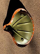 Harley 3181-40M WLA Tan Solo Saddle Seat w/ OD Pan & Hardware Military 1940-45