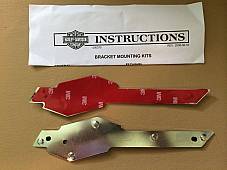 Harley Panhead FL FLH Servi XLH 1963-1965 Gas Tank Emblem Adhesive Mount Kit