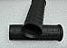 Harley 5621253 Panhead Hummer Waffle Grips Open End Black w/ Logo 195461