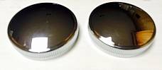 Harley Eaton Gas Caps 1955-1964 Late Style Short Profile Panhead FL FLH