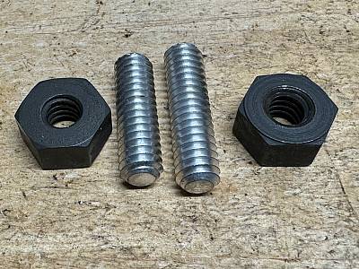 Harley 507047 Knucklehead Panhead 4754 Tombstone Tail Lamp Stud & Nut Kit