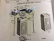 Harley Battery Rod Wing Nuts 5/16-18 Knucklehead VL UL WL Panhead #66387-26 Cad