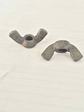 Harley Parkerized Battery Box Wing Nuts 1/4-20 45 Solo WL WLA Servicar RL DL