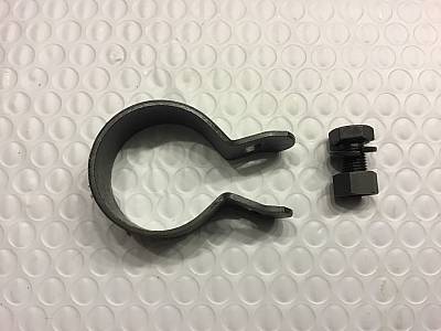 Harley WL WLA WLC Exhaust Clamp Kit 45 Solo Parkerized 194173 USA OEM 103750