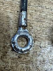 Harley 4574-29 JD, VL DL, RL Dash Ammeter Lamp Wires 1929-36