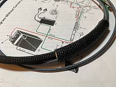 Harley Knucklehead 1939-45 Premium Wiring Kit W/ Correct Soldered Terminals