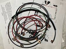 Harley Knucklehead 1939-45 Premium Wiring Kit W/ Correct Soldered Terminals