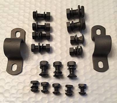 Harley Knucklehead Panhead Rear Fender Mounting Kit W/ Brackets 3654 CP1038