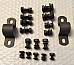 Harley Knucklehead Panhead Rear Fender Mounting Kit W/ Brackets 3654 CP1038