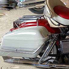 Harley Saddle Bag & Guard Rail Mount Kit Shovelhead 1965-67 OEM# 90818-65