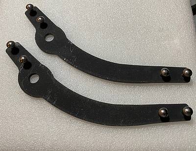 Harley 373030A DL RL WL C Single Fender Brace Clips & Rivets 193039 European