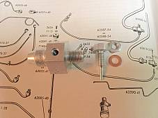 Harley 63607-54 Panhead Rear Chain Oiler Block 54-62 FL FLH Duo-Glide