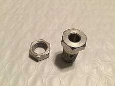 Harley 4165-28 Knucklehead WL UL Front Brake Cable Adjuster Sleeve 1936-40 Cad