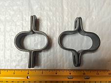 Harley 59800-36 Knucklehead Panhead Rigid Frame Rear Fender Frame Clamps 36-54