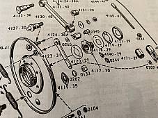 Harley DL WL WLA Front Brake Stabilizer Cover Kit 1930-52 OEM# 4117-30 4121-29