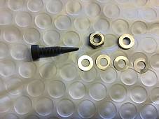 Harley Panhead Chain Oil Adjuster Screw Kit 1950-64 # 26383-32