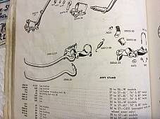 Harley VL RL WL WLA WLC Jiffy Stand U-Bolt 1930-52 OEM# 1723-30; 50110-30