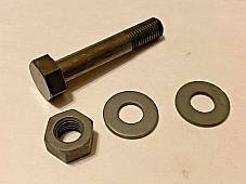 Harley B C Single & DL Rear Brake Arm Clamp Bolt Kit 1929-34 OEM# 4073-29A USA