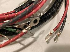 Harley 48-50 125 Hummer Wiring Harness Kit 4 Wire Correct Terminals NOS HL Wires