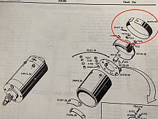 Harley 30476-58 Generator Brush Cover Strap 1958-69 Panhead  Shovel XL USA