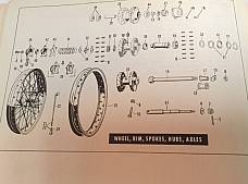 Harley 41595-67 Rear Axle Spacer Shovelhead Electra-Glide 67-72 FL FLH