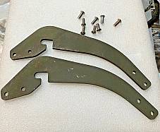 Harley 3730-36 Knucklehead UL WL WLA Fender Brace Clips & Rivets 1936-57 Euro