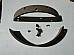 Harley Superior Sportster K XLH XLCH 4443254 Rear Brake Shoe Lining Kit 195478