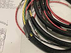 Harley 53-56 165 B Hummer Wiring Harness Kit Correct Terminals Electric Models