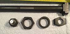 Harley VL Complete Parkerized Rear Axle Kit 1930-36 OEM# 3952-30