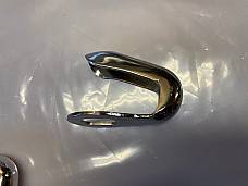 Harley 2778-36 Knucklehead UL WL Panhead Steering Damper Lever Knob Chrome EUR