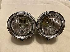 Harley JD DL VL Pea Shooter Dual Solar Head Lamps Lights 1929-30 OEM 4901-29